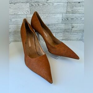Stella McCartney Vegan Leather Pumps size 39‎ Caramel